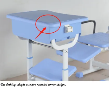 School Furniture Children Study Table And Chair