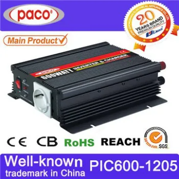 Top Rated 600 Watt Power Inverter 12V to 110V PIC600