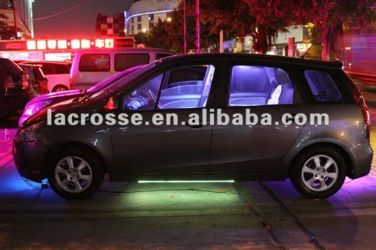 Multi&Single Color Car LED underglow kit with remote Controller