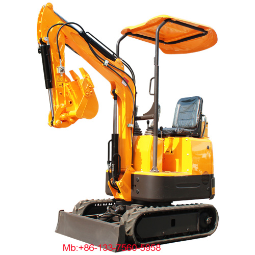 Jessie Mini Excavator 0,8t Xiniu Mini escavadeira