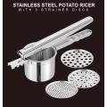 Stainless Steel Patato Ricer Masher 3In1 Stainless Steel Patato Ricer Manufactory