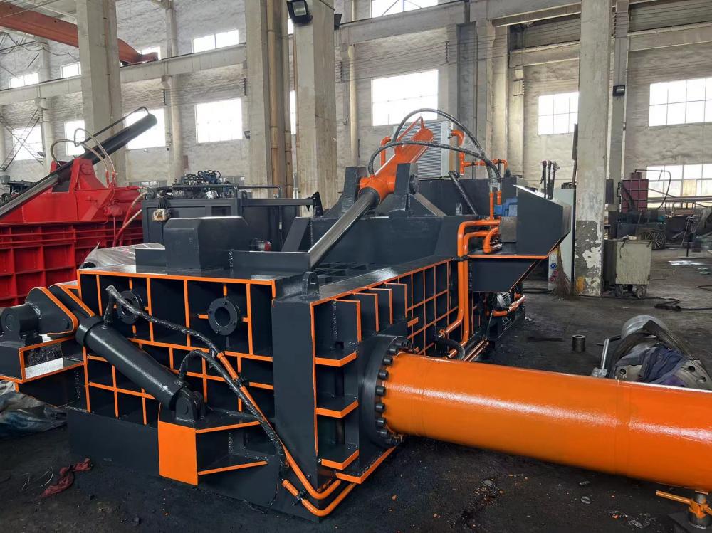 Horizontal Waste Metal Aluminum Copper Steel Iron Baler