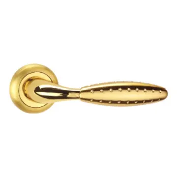 Lever handle lock on rose, customized designs are accepted
