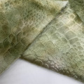 embossed short plush crocodile pattern super soft fabric