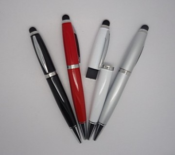 usb flash drive ballpoint stylus touch screen pen