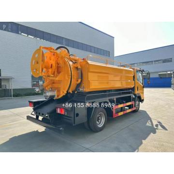 High Pressure Cleaning Sewage Suction Dual-purpose Truck