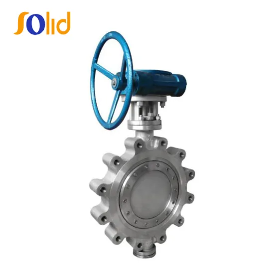 Lug Type Style API609 Butterfly Valve F51 Seat EPDM Gear Operate High Temperature