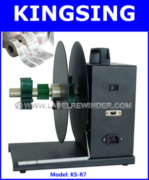 Bar Code Label Rewinder KS-R7