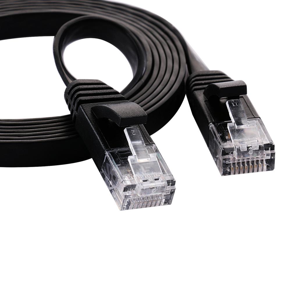 Интернет-кабель Kingwire Flat CAT6 UTP Ethernet