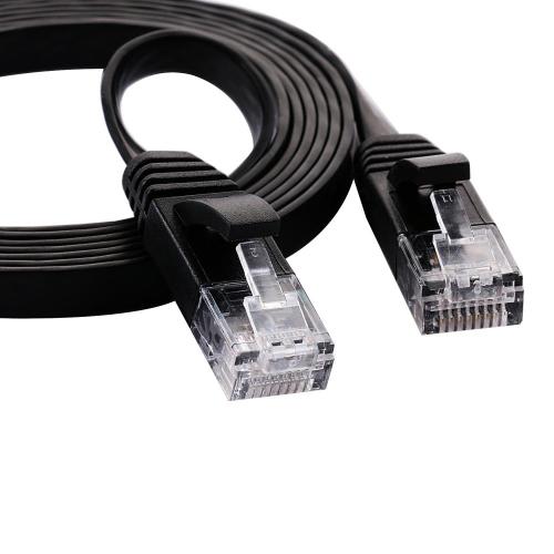 Kingwire 플랫 CAT6 UTP 이더넷 인터넷 케이블