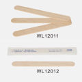 Kayu birch Depressor lidah kayu dengan kelebihan pusingan, permukaan licin untuk dewasa, kanak-kanak Wl12011 &amp; Wl12012