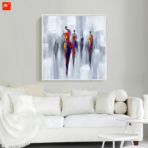 Runway Girls Silhouette Wall Decor
