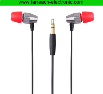Noise-Canceling in-Ear Plastic Wired Earphone with 3.5mm Plug (F-EP730)
