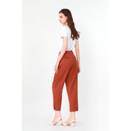 Retouching Leg Type Casual Outward-facing Pocket Shapes Trousers Factory