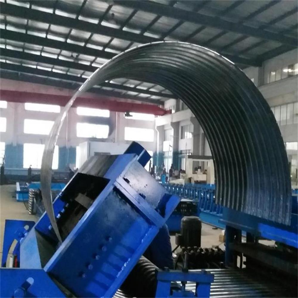 Máquina formadora de rollos de silo de acero espiral