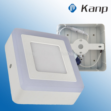 6+3W Hot Sale Color Changeable LED Ceiling Surface Mounted Panel Light