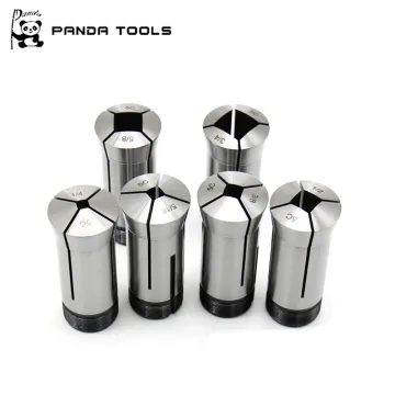 5C Collet: Round Hole, Square Hole, Hex Hole - Sold Single or in Sets