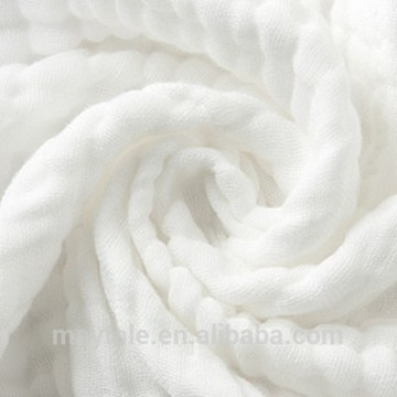 Newborn Muslin Cotton Baby Bath Towels White