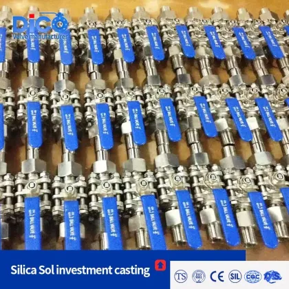 Dico Brand Union Butt Weld 3PC Ball Valve