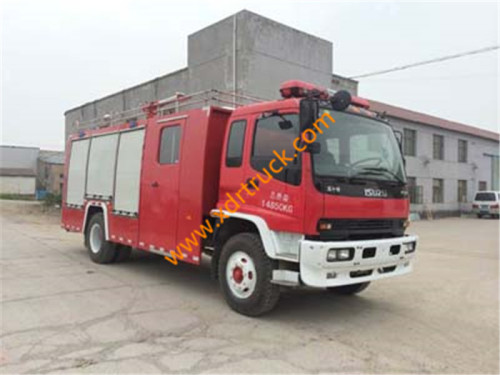 6ton ISUZU espuma incêndio caminhão Euro4