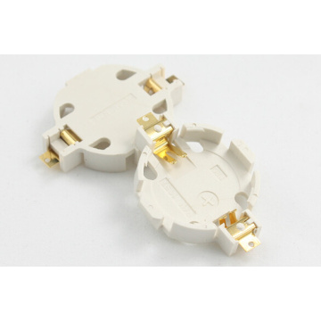 Soportes de batería de celda de monedas SMD/SMT de montaje de superficie CR2032