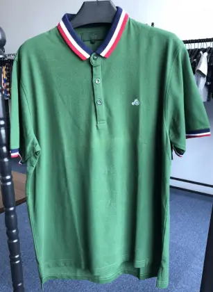 Men's Solid Pique Polo Shirt Aldo Conti Mexico