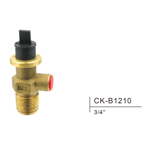 Brass gas valve CK-B1210 3/4