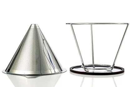 Washable & Reusable Kone Fits Bodum /Kone Coffee Filter for Chemex