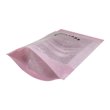 biodegradable/compostable ziplock bag zipper bag stand up pouch