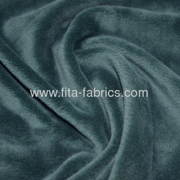 Polyester Dot Soft Velboa Dyeing Fabric For Baby 