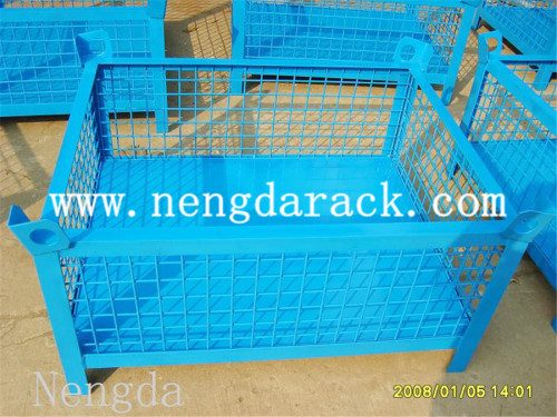 Nengda Factory Direct Foldable Mesh Pallet Cage