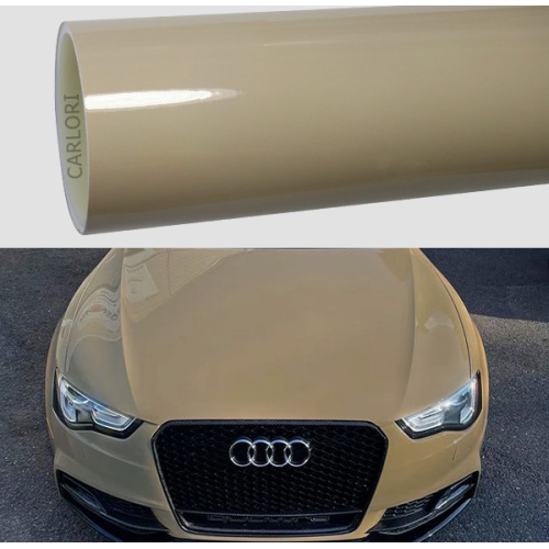 Super Glanzlicht Gelb Auto Vinyl Wrap