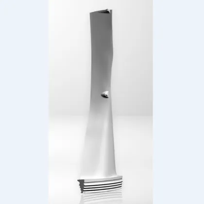 Steam turbine blade of thermal power generation