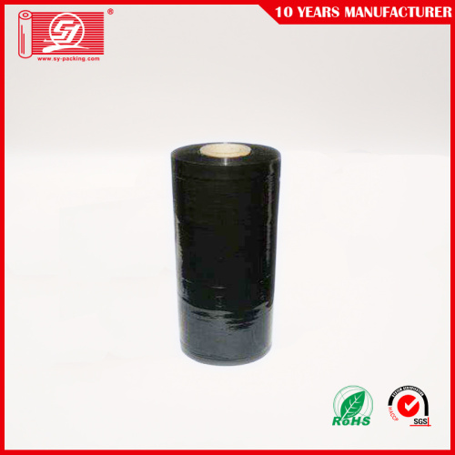Black Color Polyethylene Packaging Wrap Stretch Film