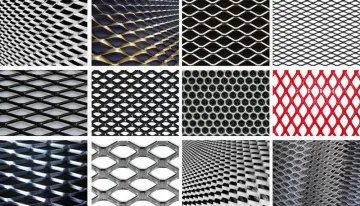 aluminium expanded metal mesh