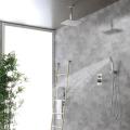 Brushed Nickel Shower Set Bath Mixers Kit