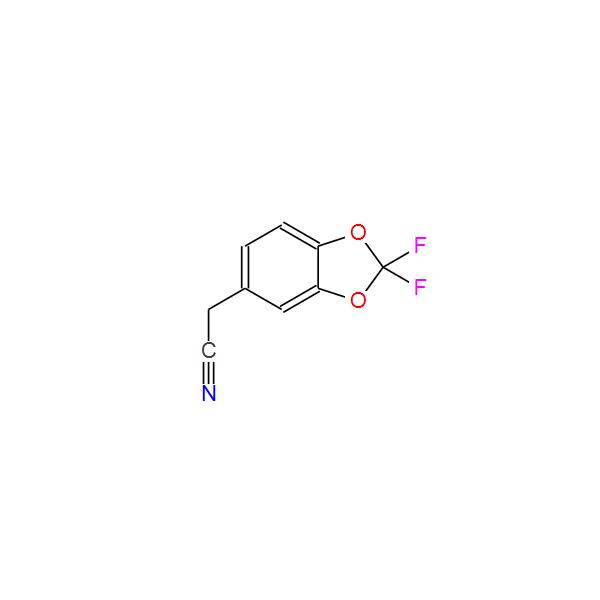 Intermediários 2- (2,2-Difluorobenzo [d] [1,3] dioxol-5-il) acetonitrila