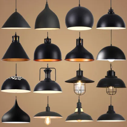 Retro Industrial Chandeliers Pendant Lights for Bar and Kitchen