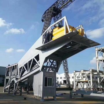 Plante de mélange de béton (180m3 / h) avec mélangeurs de sicoma