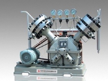 Oil-free lubrication reciprocating Oxygen Booster Compressor