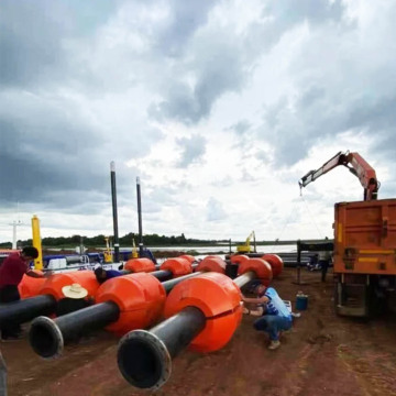 เครื่องตัดท่อตัดคัตเตอร์: เครื่องมือขุดลอกท่อขุดเจาะ HDPE แบบลอยตัวสำหรับการขุดลอกสำหรับการขุด