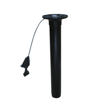 Columna de mesa ajustable en altura con resorte de Gas de 75mm, pata de mesa elevadora de aluminio neumática de 610-1030mm para muebles de exterior, mesa de Bar