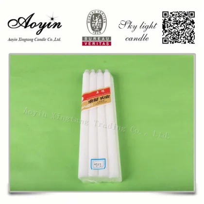 solar lights household white candle