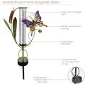 Solar Powered Butterfly Rain Gauge