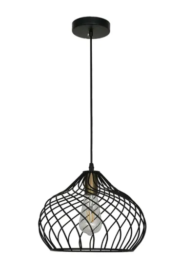 Edison bulb Modern Iron Cage Pendant Lamp
