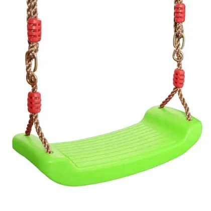 Plastic Playground Swings and Chain for Kids' Backyard Outdoor EVA Swing Set