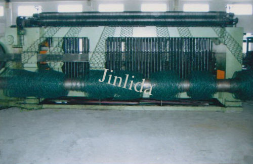 2.5mm Wire Diameter Roll Mesh Gabion Box Machine With Automatic Stop System