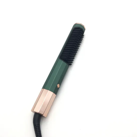 Wireless Electric Hair Straightener Brush Beard Comb
