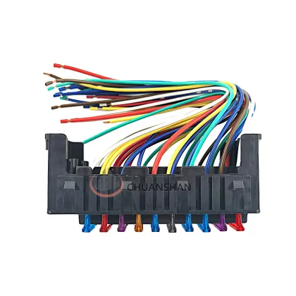 Kato HD820-2-3 Construction Machinery Parts: Fuse E-box, Fuse Assembly, Socket, and Power Cord Fuse
