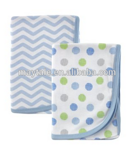 cotton baby blanket for pram cot bed moses basket crib